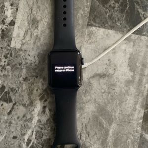 Apple Watch Series 3 with charger and box